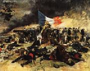 Ernest Meissonier The Siege of Paris oil painting